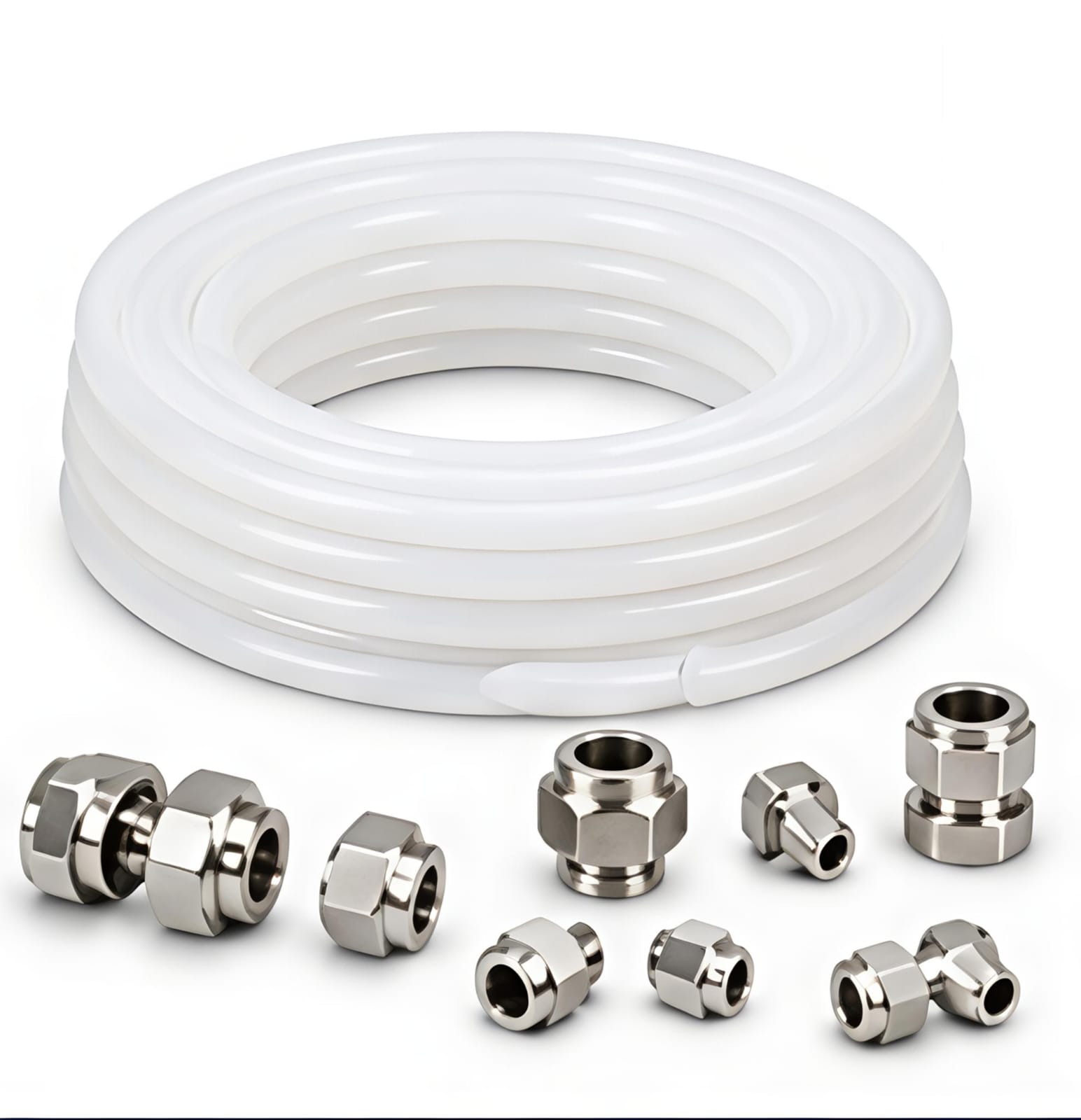 PTFE TUBING/ FITTINGS/ VALVES